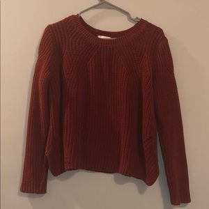 H&M | Burnt Orange Sweater